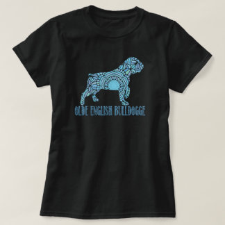 Camiseta Mandala Olde English Bulldogge T-Shirt