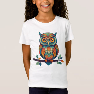 Camiseta Mandala Owl