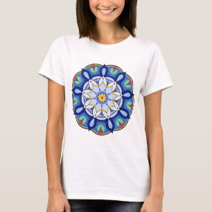 Camiseta Mandala Padrão 01