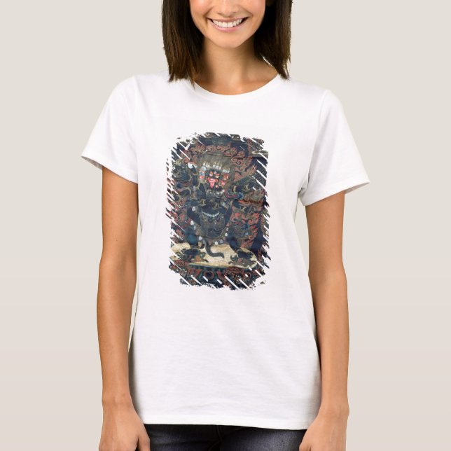 Camiseta Mandala (pergaminho pintado) (Frente)