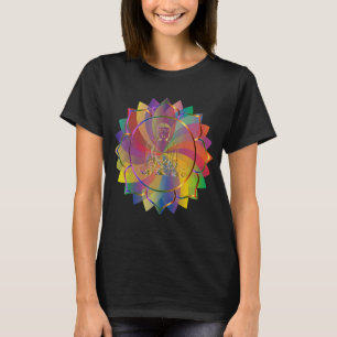 Camiseta Mandala Sacred Geometry Prana Yoga Mantra Om