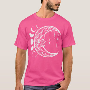 Camiseta Mandala Solar Supermoon Lunar Mona Luna Espiritual