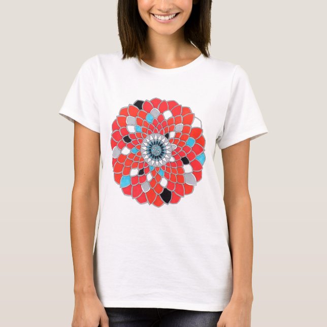 Camiseta Mandala T-shirt (Frente)