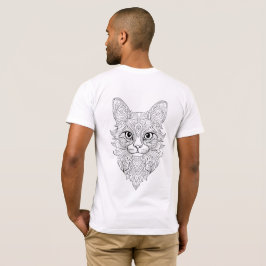 Camiseta mandala tendência