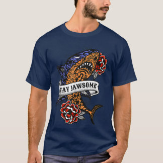Camiseta Mandala Tribal Tattoo Amante Rosa Tubarão