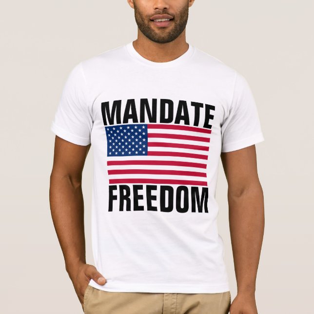 Camiseta MANDATE FREEDOM PATRIOT T-Shirts (Frente)