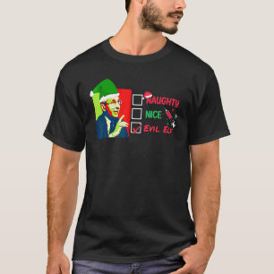 Camiseta Mandato de Máscara de Natal do Dr Fauci Fauci Cach