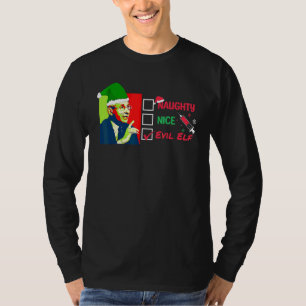 Camiseta Mandato de Máscara de Natal do Dr Fauci Máscara de