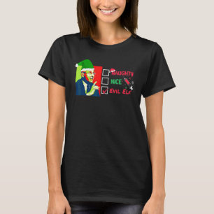 Camiseta Mandato de Máscara de Natal do Dr Fauci Máscara de