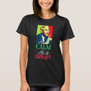 Camiseta Mandato de Natal do Dr Fauci Fauci Cachorro Xma Sa