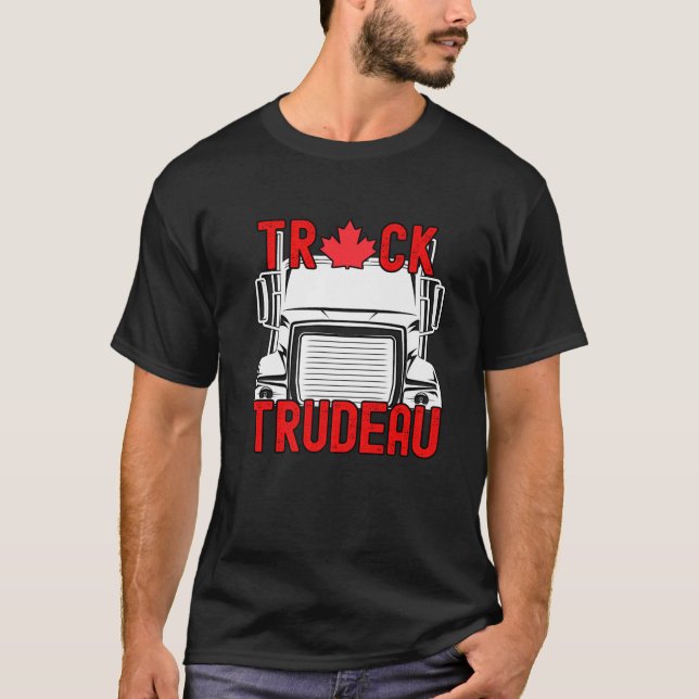 Camiseta Mandato de Trudeau do Comboio da Liberdade de 2022 (Frente)
