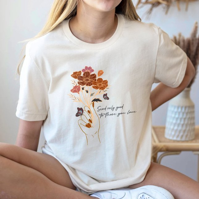 Camiseta Mande Bons Para Aqueles Que Você, Vibe T-Shirt Pos (Criador carregado)