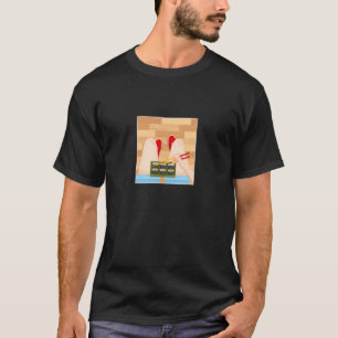 Camiseta Mande-me Sushi Vaporwave Aestética Japonesa Street