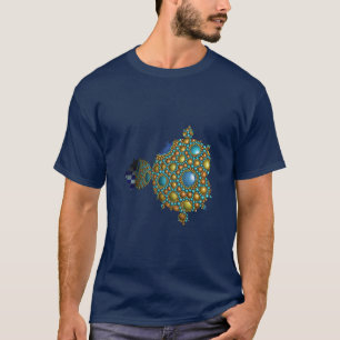 Camiseta Mandelbrot de cheio armado em esfera Apolona