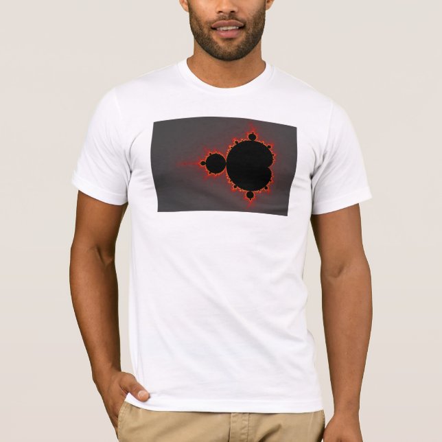 Camiseta Mandelbrot original ajustado - Fractal (Frente)