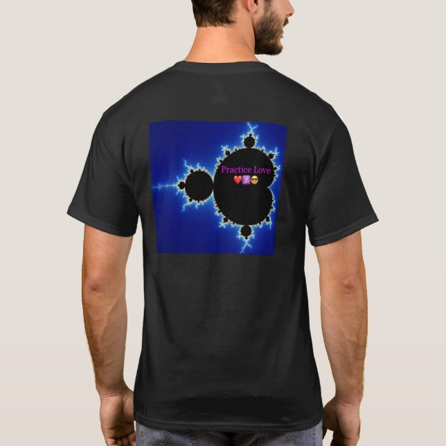 Camiseta Mandelbrot PracticeTee Love (Verso)
