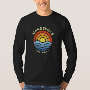 Camiseta Mandeville Louisiana La Summer USA Cities Tropical