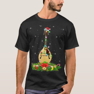 Camiseta Mandolin Lover Music Lover Papais noeis Xmas Man