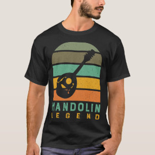 Camiseta Mandolin Lover Músico Mandolin Legenda Funny Sayi