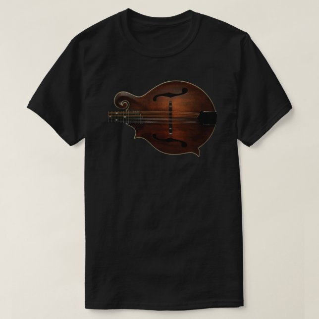 Camiseta Mandolin Vibes Clássico T-Shirt (Frente do Design)