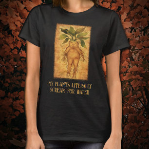 Camiseta Mandrake Root Witchy Halloween