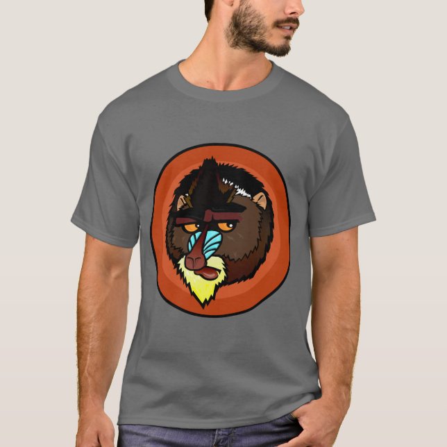 CAMISETA MANDRILL SHORT SLEEVE T SHIRT (Frente)