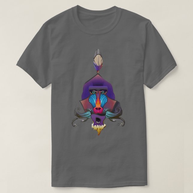Camiseta Mandrill Sphin Tribe T Premium (Frente do Design)