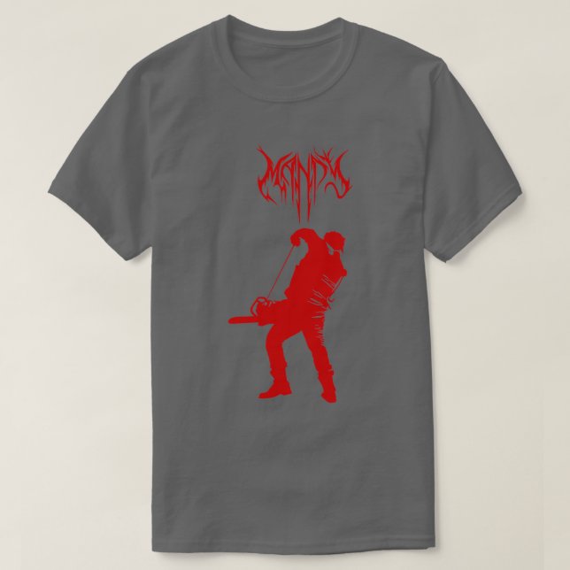 Camiseta Mandy red (Frente do Design)