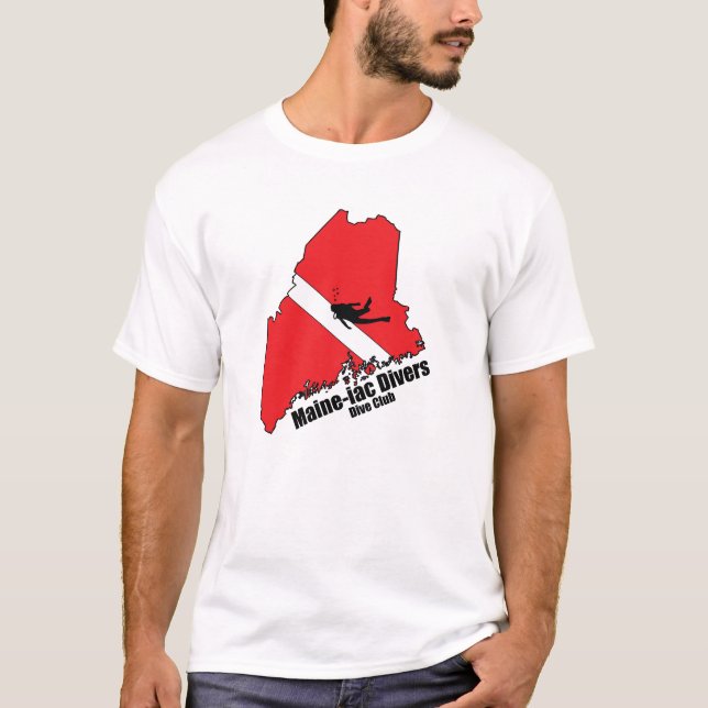 Camiseta Maneiame de logotipo Silhouette para drivers (Frente)
