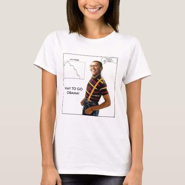 CAMISETA MANEIRA DE IR OBAMA! (Frente)