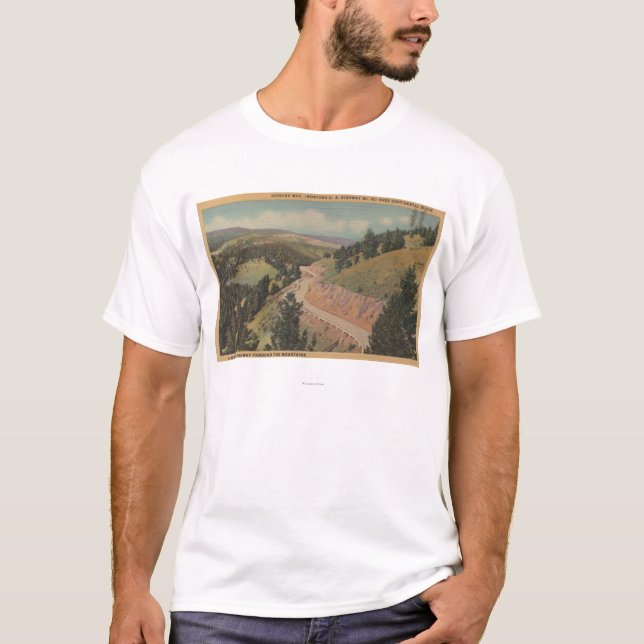 Camiseta Maneira de Montana - de Harding (no. 10 de Hwy) (Frente)