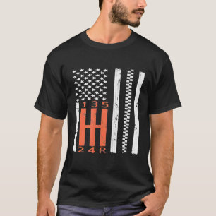 Camiseta Maneira de Transmissão Manual do Sinalizador do St