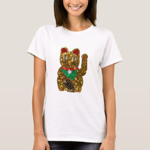Camiseta maneki neko cat