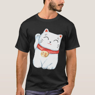 Camiseta Maneki-Neko Gato Lucky