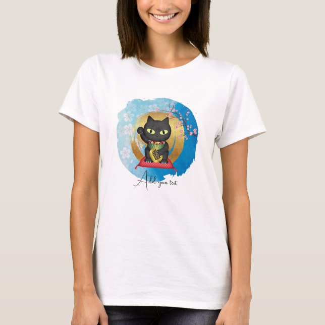 Camiseta Maneki Neko Lucky Poilue's (Frente)