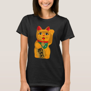 Camiseta Maneki Neko vintage japanese