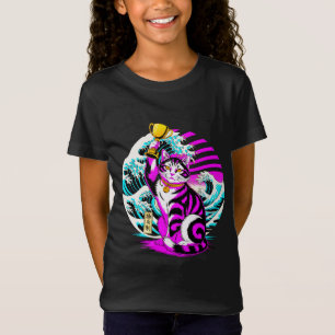 Camiseta Maneki-neko Vitorioso - Gato da Sorte Japonês