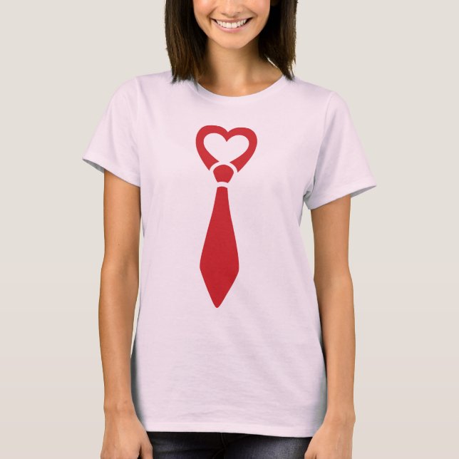 Camiseta Manentine's Day Tie (Frente)