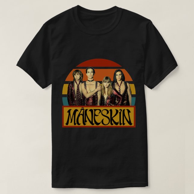 Camiseta Maneskin Essential T-Shirt (Frente do Design)
