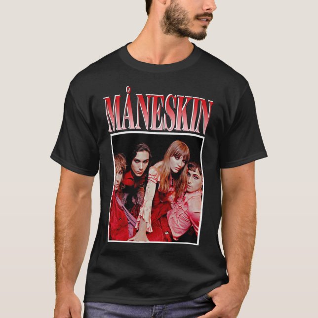 Camiseta Maneskin Måneskin Classic T-Shirt (Frente)