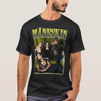 Camiseta MANESKIN Måneskin venceu a Festival de Rock da Ban