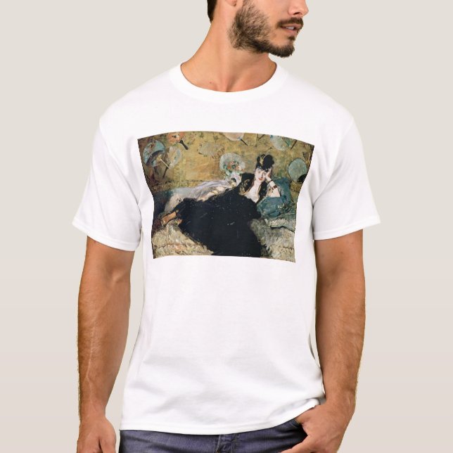 Camiseta Manet | a senhora com fãs (Frente)