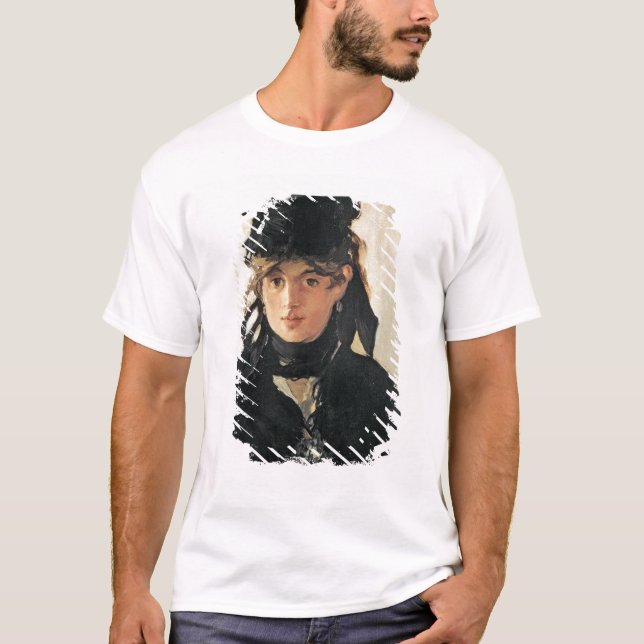 Camiseta Manet | Berthe Morisot com um buquê das violetas (Frente)