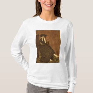 Camiseta Manet Berthe Morisot com um fã, 1872