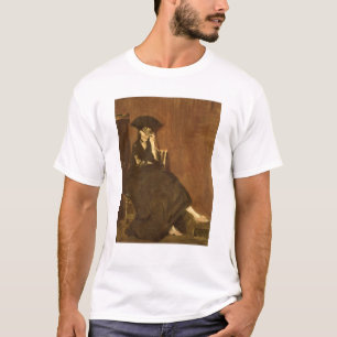 Camiseta Manet Berthe Morisot com um fã, 1872