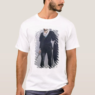 Camiseta Manet Jean Baptiste Faure como Hamlet, 1877