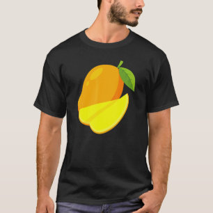 Camiseta Manga Amarela Frutas Tropicais Frutarian Vegano Ve