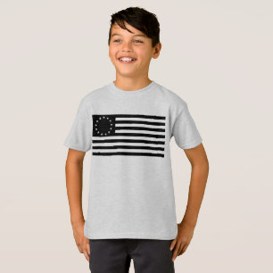 Camiseta Manga, Bandeira Betsy Ross ou Bandeira Americana d