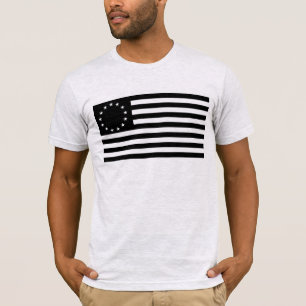 Camiseta Manga, Bandeira Betsy Ross ou Bandeira Americana e