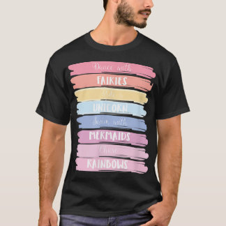 Camiseta Manga branca, engraçada, engraçada, com capa curta